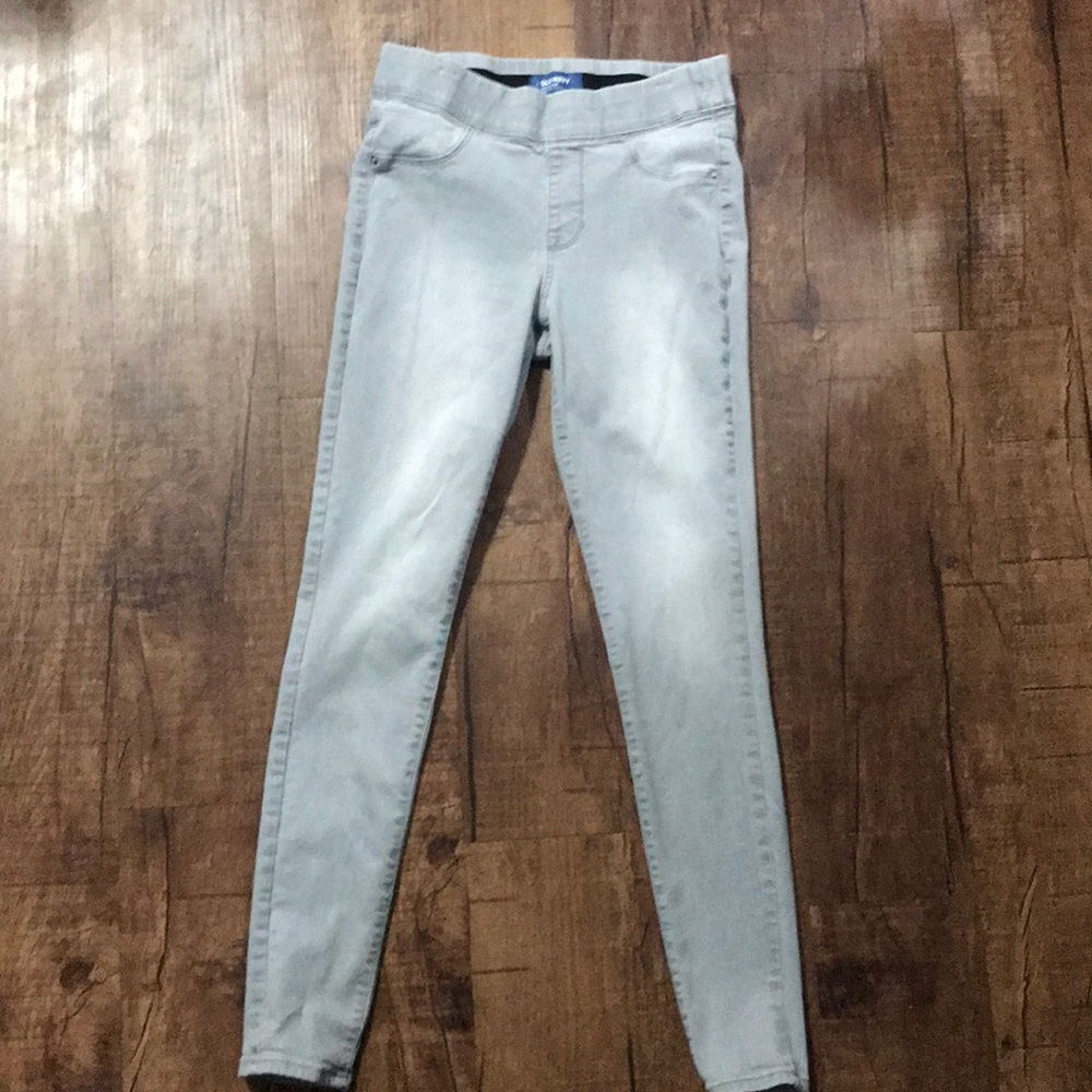 Gray jeans